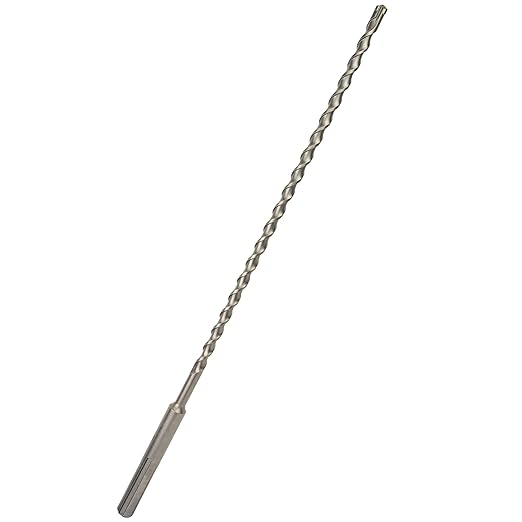 Sabre Tool 1/2 Inch x 21 Inch SDS MAX Rotary Hammer Drill Bit, U-Flute, Carbide Tipped for Brick, Stone, and Concrete (1/2inches x 16inches x 21