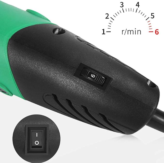 480W Rotary Tool Power Electric Die Multi-function Grinder Carver Set, 6 Step Variable Speed Adjustment, 30000RPM