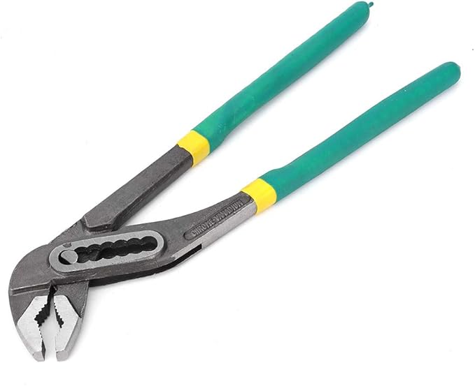 Water Pump Pliers, Heavy Duty Adjustable Plumbing Pliers, 8 Inch Multi Function Gripping Tool for Home Repair, Plumbing, and Water Pump Maintenance (12 inches)