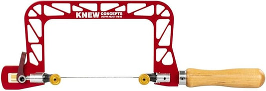 Knew Concepts 3??Mk.IV Heavy Duty Fret Saw With Lever Tension And Swivel Blade Clamps