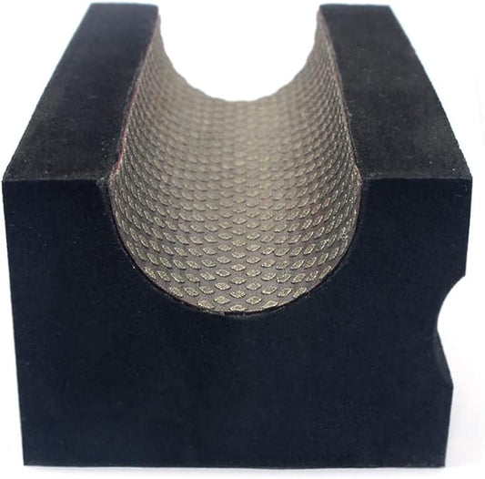 Electroplated Diamond Sanding Blocks 120 Grit V30 Polishing Grinding Hand Pads Block For Granite Marble Glass Stone