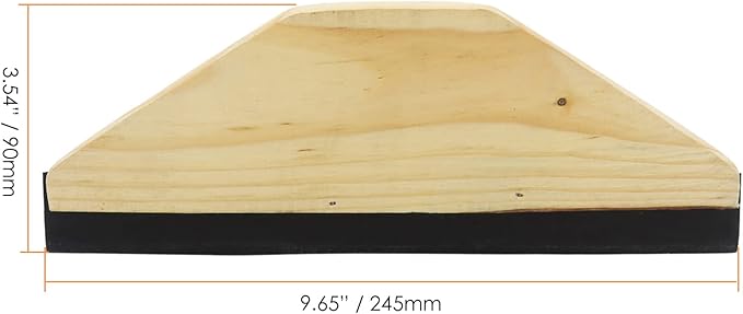 Rubber Scraper, Putty Spreading Tool(240mm/9.6"), Flexible Spackle Knives for Body Filler, Car Putty, Resin, Adhasive, Wallboard Filler, Scraping Coating