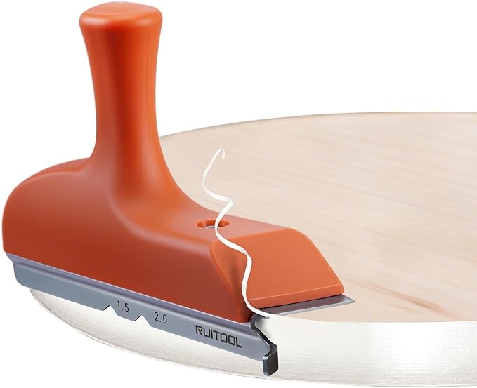 RUITOOL Edge Banding Trimmer with Sharp Stainless Steel Blades and Ergonomic Grip, Suitable for Veneer, PVC, and ABS on Straight, Curved, and Chamfered Edges
