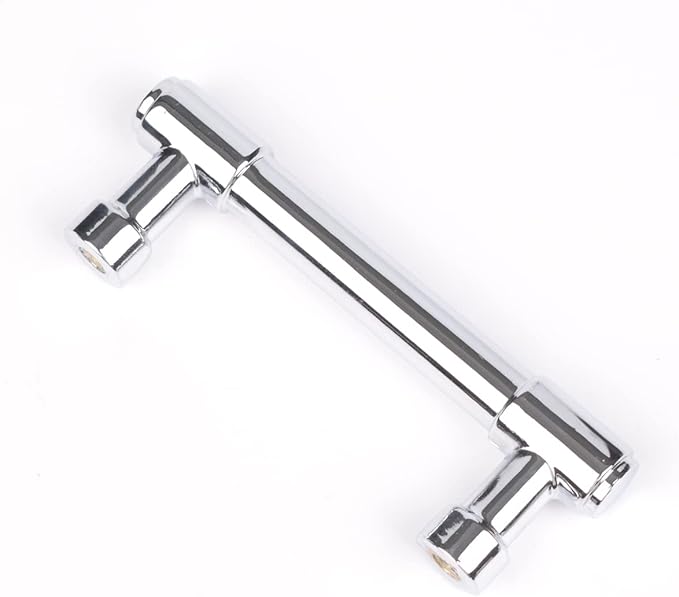 khtumeware Polished Chrome Cabinet Pulls - Center to Center 3" (Approx. 76MM) - Pack of 6 - Kitchen Handles for Cabinets Cupboard Handles Drawer Pulls.