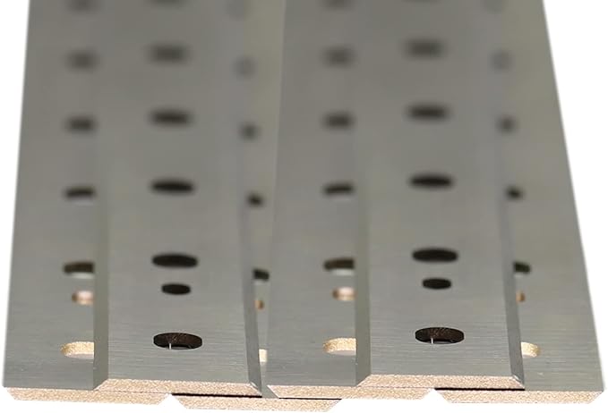 Planer Blades Knives for DeWalt DW735 7352 735X Thickness Planers with 13 Inch HSS Replacement Double edge 2 Set (6 pcs)