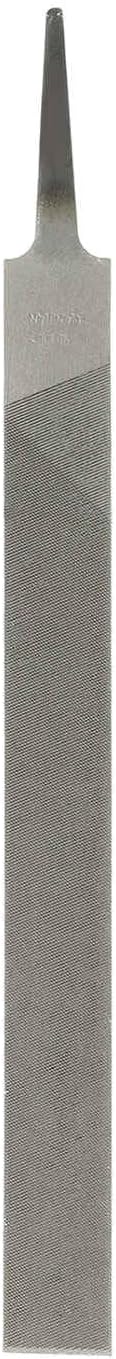 HARFINGTON Flat Thin Cut File 8" Double Cut Teeth High Carbon Steel Hand Rasp File without Handle for Metal Wood Deburring Removing
