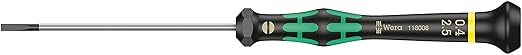 Wera 05118008001 2035 0.40 X 2.5 X 80 Mm Screwdriver For Slotted Screws, K.A.