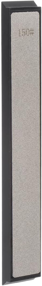 uxcell Diamond Sharpening Stones 150 Grit Whetstone Knife Sharpener Stone with Non-Slip Base