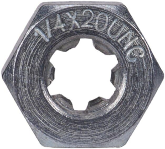 Century Drill & Tool, 92900, 1/4-20 NC, National Coarse Fractional Right Hand Rethreading Die, High Carbon Steel, Fix Damaged Bolts or Studs