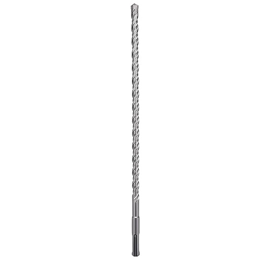 1 in x 39 in (25 x 1000mm) SDS Plus Rotary Hammer Drill Bit, Concrete Drill Bit,Masonry Drill Bit for Concrete, Brick and Cement (Length : 1000mm / 39 inch, 1 inch （ 25mm)