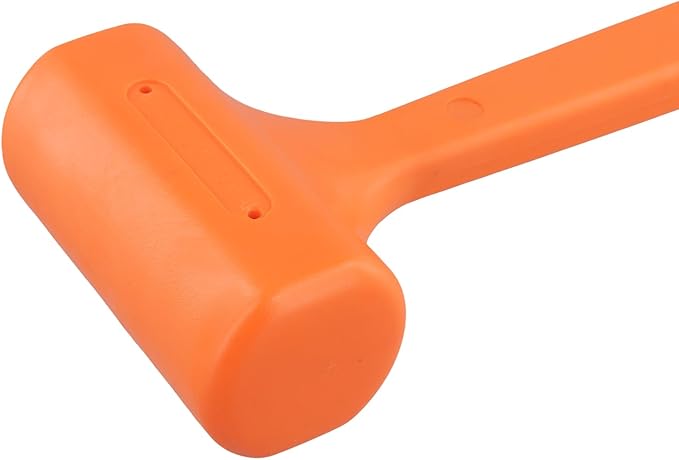 4 PCS 1/2,1,2,3 lb Dead Blow Hammers, Spark and Rebound-Resistant Rubber Mallet with Non-Slip Grip, Non-Marring Design