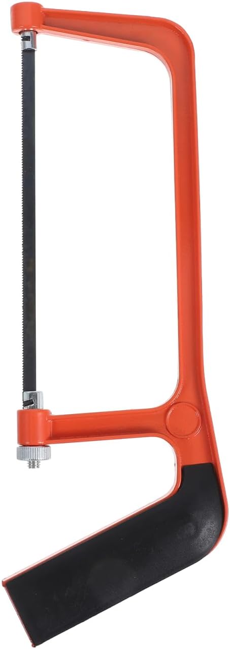 Gadpiparty 6 Inch Mini Hacksaw Lightweight Aluminum Alloy Hand Saw for Woodworking and Diy Projects with Comfortable Grip