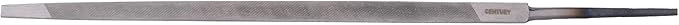 Century Drill & Tool 4069 Double Extra Slim Taper Hand File, 6"