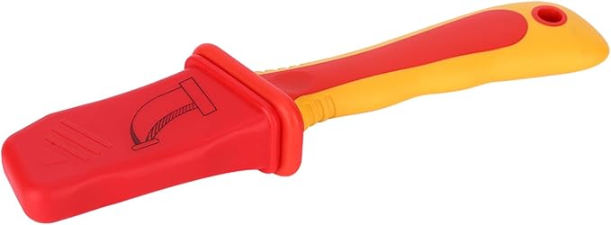 Cable Stripper, Electrician Knife, Insulation Knife for Cutting Insulation 1000V, 8.3IN Antislip Wire Skinning Knife, Cable Knife, Electrical Knife Antimagnetic IEC60900