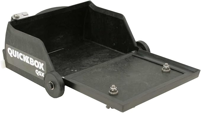 TapeTech QuickBox QSX 6.5" Fast Set Compound Flat Box with Wizard Compact Handle 8000TT