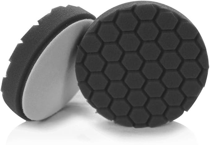Chemical Guys BUFX_106HEX5 BUFX_106_HEX5 Hex-Logic Finishing Pad, Black (5.5 Inch Pad Made for 5 Inch Backing Plates), 1 Pad Included