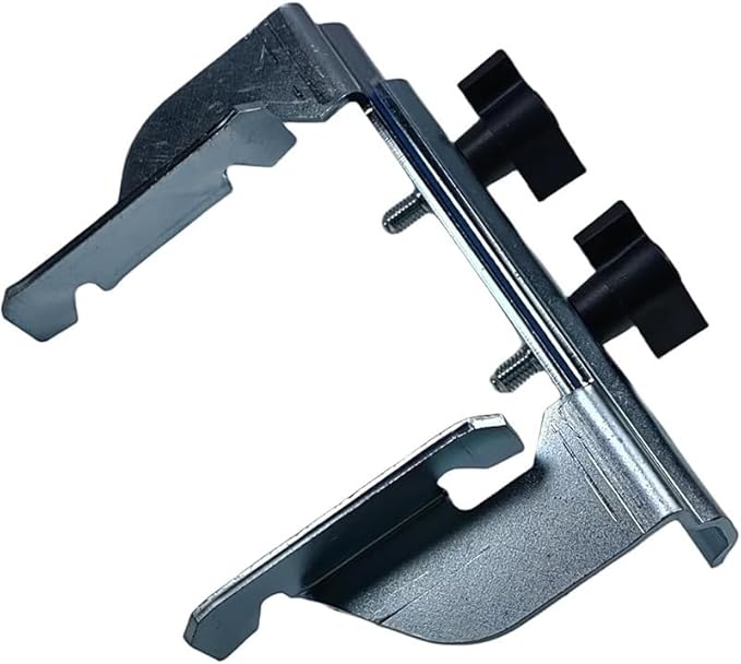 DW7084 Miter Saw Crown Stops, Silver, Metal Construction,