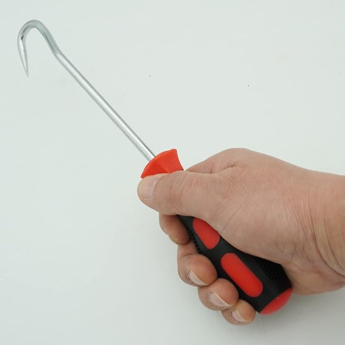 Hose Removal Hook Pick Set Pack of 4, 10" Hook, 8" Remover, Hose Puller Tool for Radiator Hoses