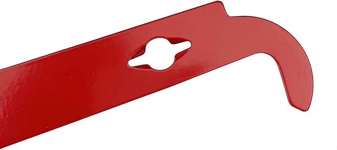 2 Pack Steel J Hook Bee Hive Tool Frame Lifter and Scraper for Beekeepers