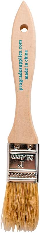 Pro Grade - Chip Paint Brushes - 36 Ea 1 Inch Chip Paint Brush Light Brown