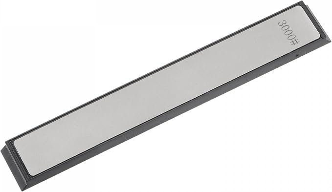 uxcell Diamond Sharpening Stones 3000 Grit Whetstone Knife Sharpener Stone with Non-Slip Base