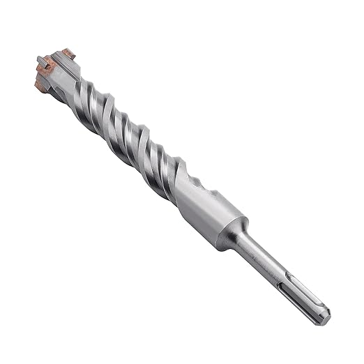 7/8 in x 8-1/4 in (22 x 210mm) SDS Plus Rotary Hammer Drill Bit, Concrete Drill Bit,Masonry Drill Bit for Concrete, Brick and Cement (Length : 210mm / 8-1/4 inch, 7/8 inch （ 22mm)
