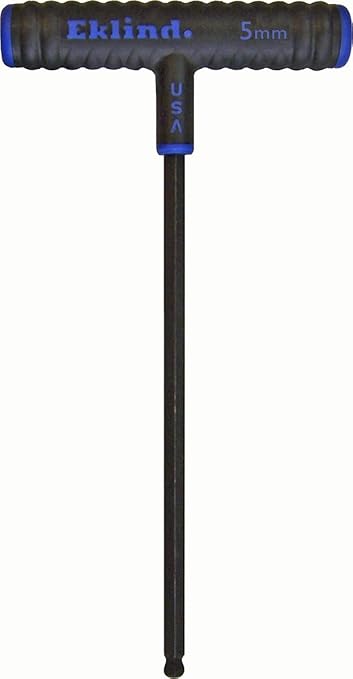 Eklind Tool 64850 5 MM Power-T T-Handle Ball-Hex T-Key allen wrench