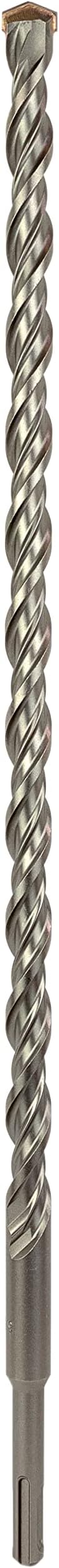 5/8 Inch x 18 Inch SDS Plus Rotary Hammer Drill Bit, Carbide Tipped for Brick, Stone, and Concrete (5/8" x 16" x 18")
