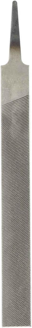 HARFINGTON Flat Coarse Cut File 6" Double Cut Teeth High Carbon Steel Hand Rasp File without Handle for Metal Wood Deburring Removing