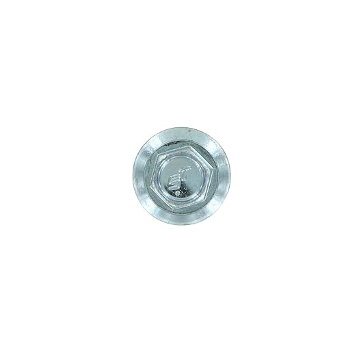 Fasteners Plus ST Fastening Maxx SteelBinder Metal to Metal #12 X 1-1/2" Galvanized Screws with EPDM Rubber Washer, 250-Count - Designed for Roofing and Siding Panels
