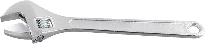 HOIGON Set of 5 Adjustable Wrench, 6 8 10 12 15 Inch Heavy Duty Crescent Wrenches with Wide Jaw and Ergonomic Handle for Machine Maintenance