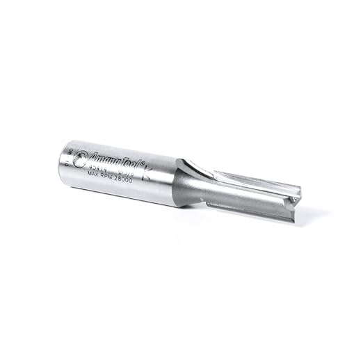 Amana Tool - 45414 Carbide Tipped Straight Plunge High Production 3/8 Dia x 1" 2 S