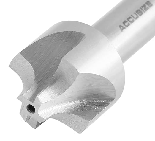 Accusize Industrial Tools Hss Corner Roudning End Mill, 1/4'' Radius, 1/2'' Shank Diameter, 1'' Largest Dianmeter, 3-1/8'' Oal, 1011-1412