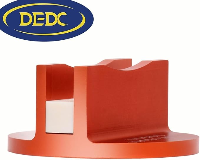 DEDC Universal Aluminum Grooved Magnetic Jack Pad, Jacking Puck Pinch Weld Frame Rail Adapter, Oil Change Mush Haves, Change Tire Repair Tires Oil Must Have, for Car SUV Truck Pickup Sedan MPV Wagon