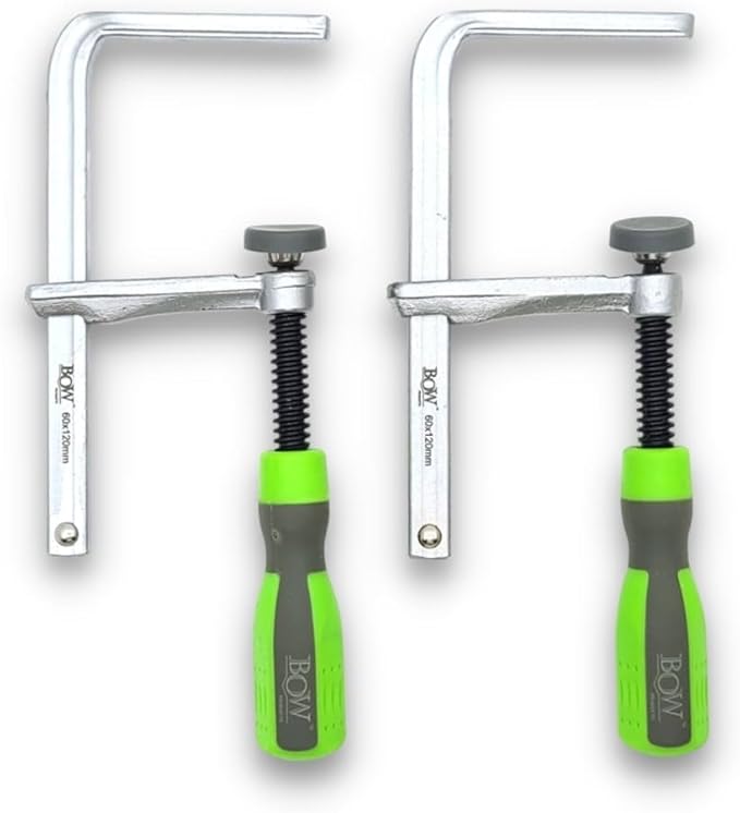 BOW Products XT2 T-Track Clamps - Hold Down Clamps for XT XTENDER Fences (XT524, XT536, and XT546) - Use for T-Track Clamping and Woodworking Applications - Pack of 2