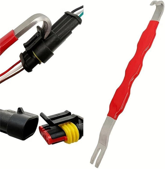 Upgrade Electrical Connector Pliers, Automotive Electrical Terminal Connector Separator Removal Tool, Electrical Plug Connector Separator for Cars, Trucks, Suv