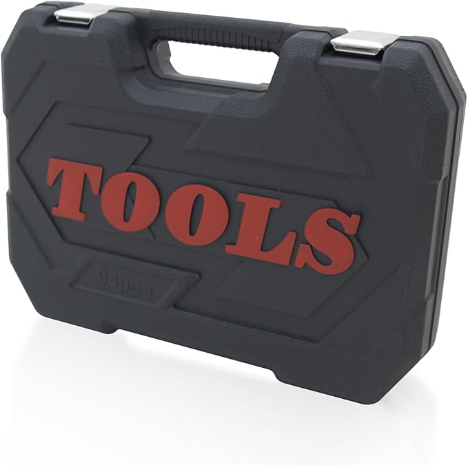 Ultimate Sockets Set Comprehensive Hand Tool Set Perfect for Home Essentials College Dorm Car Emergency Kit Ideal Apartment Essentials & Men?셲 Tools Gift (94pcs)