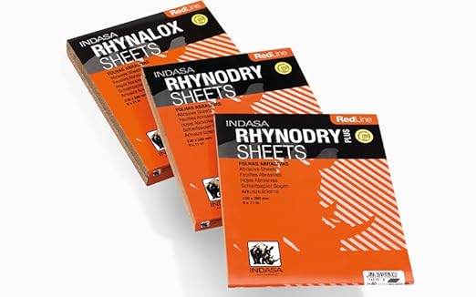 Buy Indasa Redline Rhynowet Wet & Dry Sanding Sheets, 6 & 7 Series (6-150)