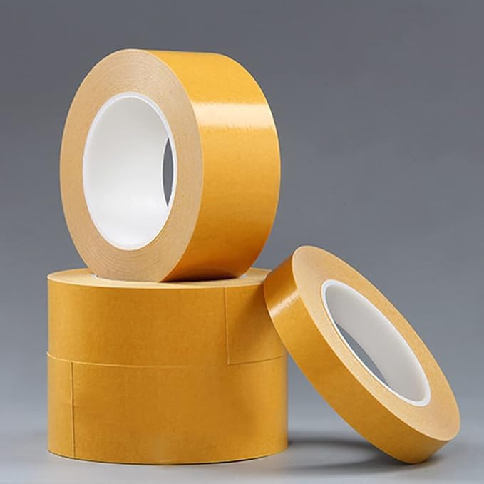LLPT Double Sided Tape for Woodworking Template and CNC Removable Residue Free 65mm x 108 Feet(WT262)