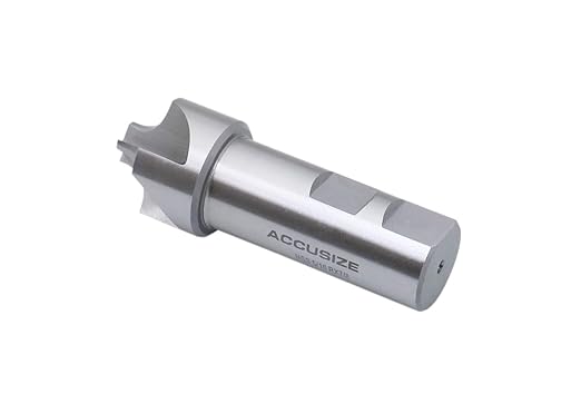 Accusize Industrial Tools 5/16'', H.S.S. Corner Rounding End Mills, 7/8'' Shank Dia, 1-1/8'' Cutter Dia, 3-1/2'' Overall Length, 1011-3812