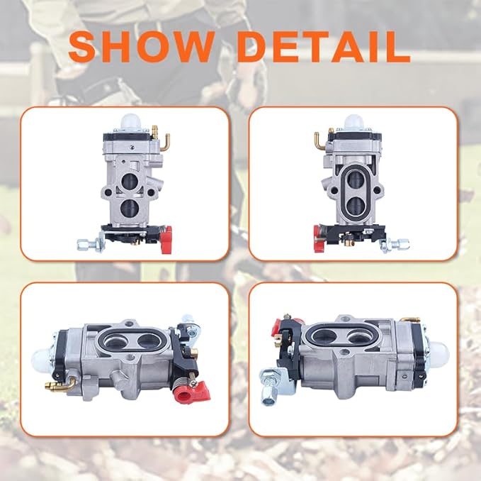 Carburetor Kit for RedMax EBZ8550 & EBZ8550RH Backpack Blowers - OEM Replacement, Fuel Efficient, Heavy-Duty Aluminum, Smooth Performance, Complete Service Kit Included