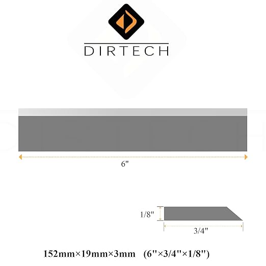 6 Inch HSS Planer Blades for 6" Thickness Jointer Planer 6" x 3/4" x 1/8", Single Edge, Set of 6 pcs