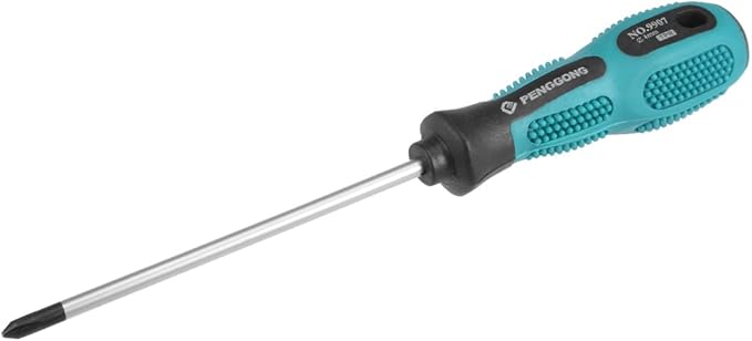 uxcell #0 Phillips Screwdriver 4 Inch Round Shaft Non Slip Comfortable Handle