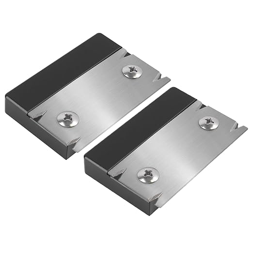 2 Pack Woodworking Edge Trimmer, Hand Planer Edge Bander for Burrs,Edge Corner Planer,Wood Chamfering Fillet Scraper,Edge Banding Cutter for PVC ABS Melamine Veneer,Deburring Tool,MG-022D