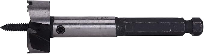 Century Drill & Tool 38322 Self Feed Wood Bit, 1-3/8"