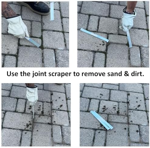 Keyfit Tools U.S.A. Paver Puller PRO 9" Contractor Grade 4140 Heat Treated & Case Hardened Steel w/Joint Scraper Micro Teeth & Gripper Slots Paver Extraction Removal Raise Locked Bricks & Pavers