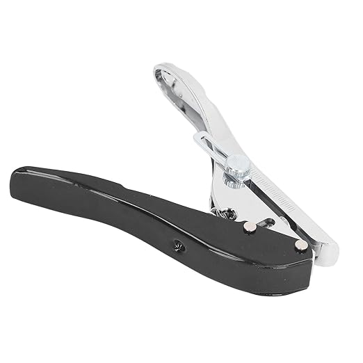 Hole Punch 8mm Single Hole Punch Heavy Duty Hole Puncher for Paper Cards Plastic Cardboard