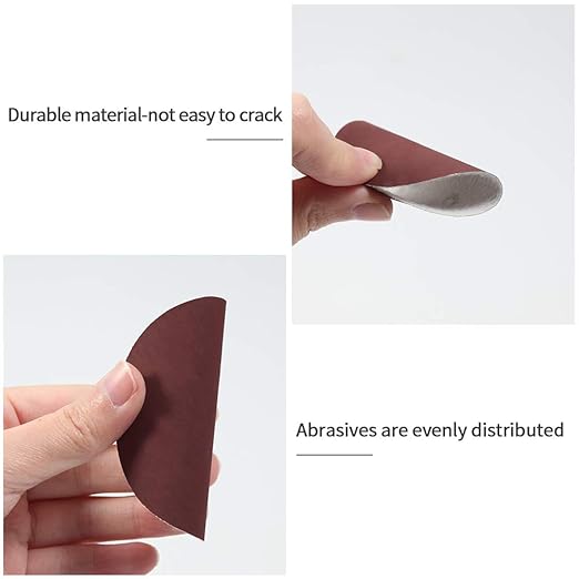 SPEEDWOX 100pcs Sanding Discs 3 Inch Sandpaper 1500 Grit Hook and Loop Sanding Discs for Drill Grinder Rotary Tools No Hole