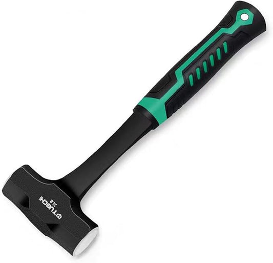 Generic BESTECC 2lb Sledge Hammer, mini Strike Drilling Crack Sledgehammer with No-Slip Cushion Grip 2 Pound