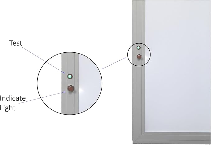 LED Lighting Solutions - 2x4 LED Emergency Backlit Panel Lights w/90 Min Emergency Battery Backup, (2 Pack), Power & CCT Selectable 30W/40W/50W/60W/72W, 2700K,3500K,4000K, 5000K,6000K USA Made, DLC